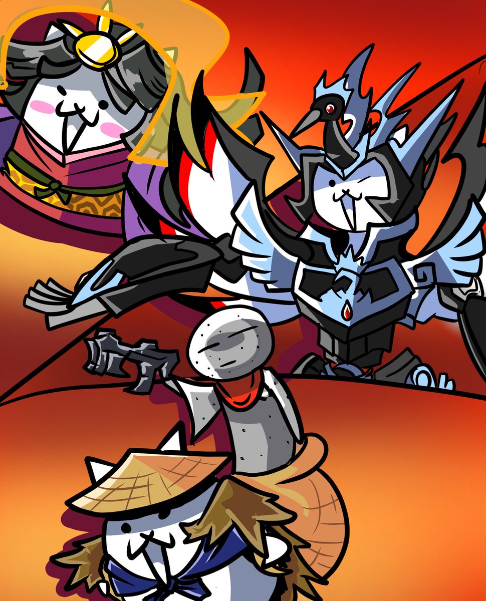 究極の古代勇者達
 #にゃんこ大戦争