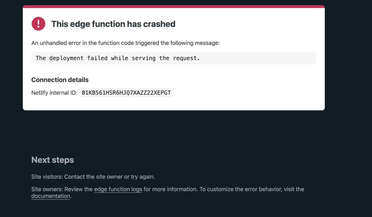 aashishnanavati's tweet image. @Lovable is it only me or is it your edge function just crashed and the platform is down because of that?

#lowcodenocode #vibecoding #lovable #avoiddowntime
