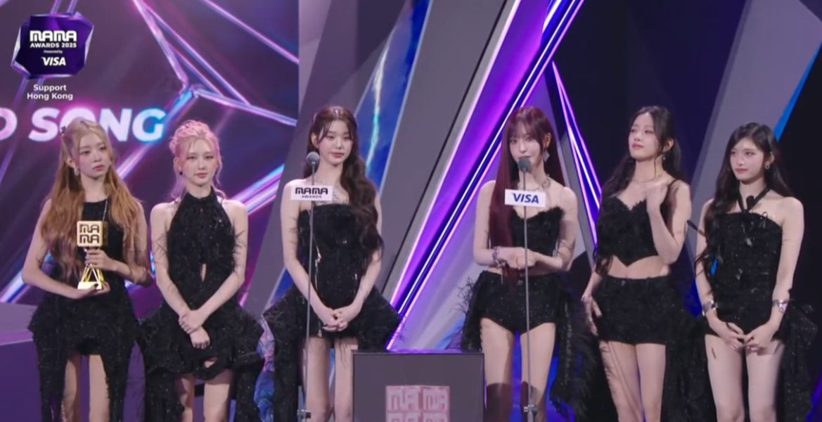 Congratulations #IVE for winning “Global Trend Song at the 2025 MAMA Awards.