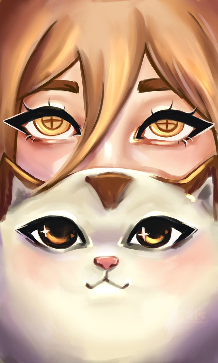 artbyyellie's tweet image. Power and Meow 🐈

Chainsaw Man 

Commission me here: vgen.co/artbyyelliepie 

#chainsawmanfanart #powerchainsawmanfanart #artistsofinstagram #fluffycats #cats #artph #digitalart