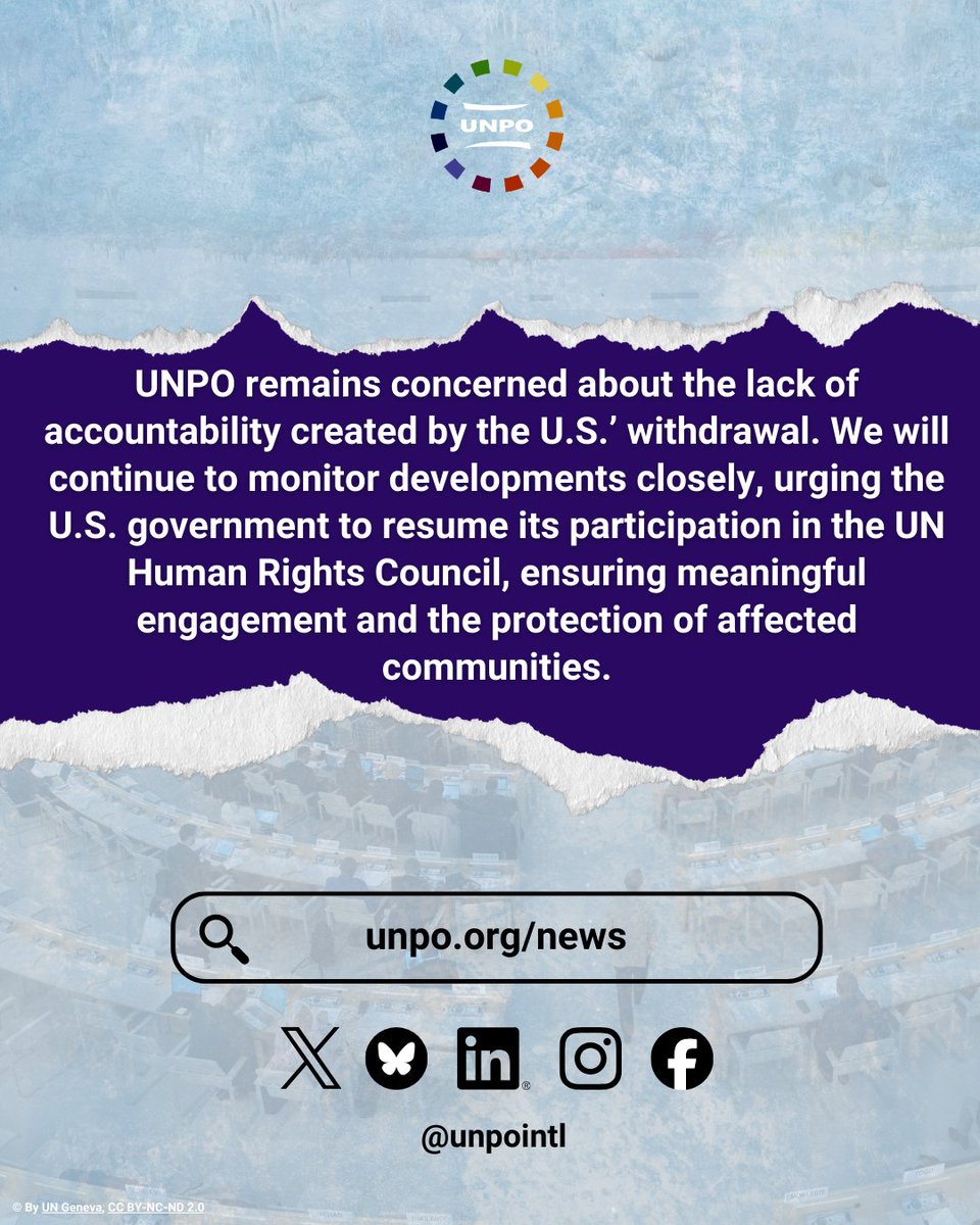 The United States has recently made the decision to disengage from its Universal Periodic Review (UPR) before the UN Human Rights Council, marking a deeply troubling retreat from global human rights accountability.
Read more here: unpo.org/u-s-refusal-to…