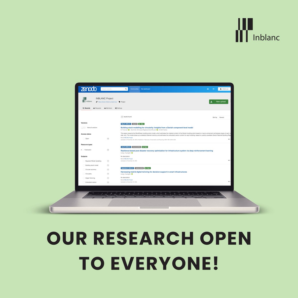 INBLANC EU Project tweet media