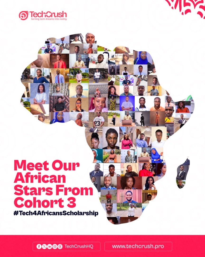 JobBusStop's tweet image. Enroll for the @TechCrushHQ  Next Scholarship Cohort!

Tech Fields:
-Data Science 
-Digital Marketing 
-Frontend Development 
-Backend Development 
-Ethical Hacking 
-Technical Writing 
-Cybersecurity 
-Technical Writing etc

Apply for FREE Here: techcrush.pro/scholarship/ap…