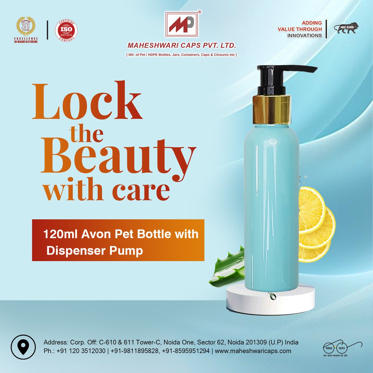 maheshwaricap's tweet image. Introducing our 120ml Avon PET Bottle with Dispenser Pump — where smart design meets premium quality. Perfect for beauty &amp;amp; personal care brands looking to elevate their packaging experience. 💧✨ #MaheshwariCaps #PackagingSolutions #PETBottle