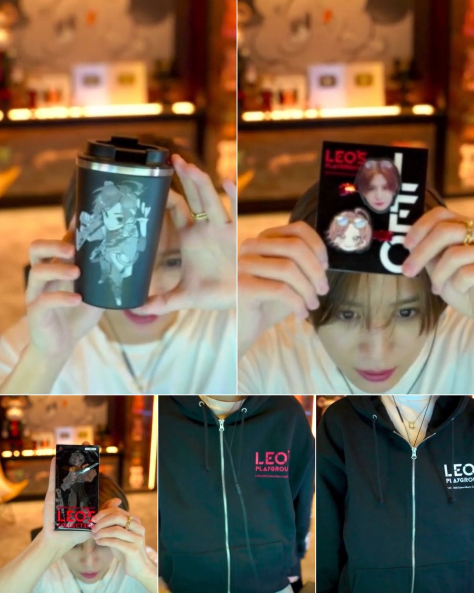 山田涼介 LEO'S PLAYGROU タンブラー　ヘアクリップ　カードパーカー LEO'S PLAYGROUND