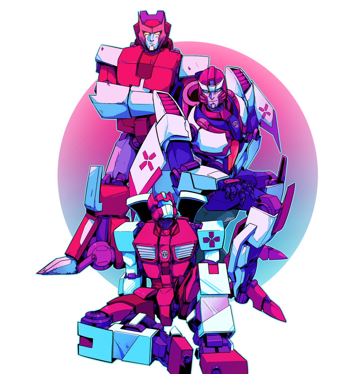 delphi trio!!
this took ages cuz i was preparing for an exam similar to usmle 1 (i passed really well so hell yeah) and also had an art style crisis mid shading and redid a lot of stuff lmao
anyway its nowhere near perfect but its done and im happy