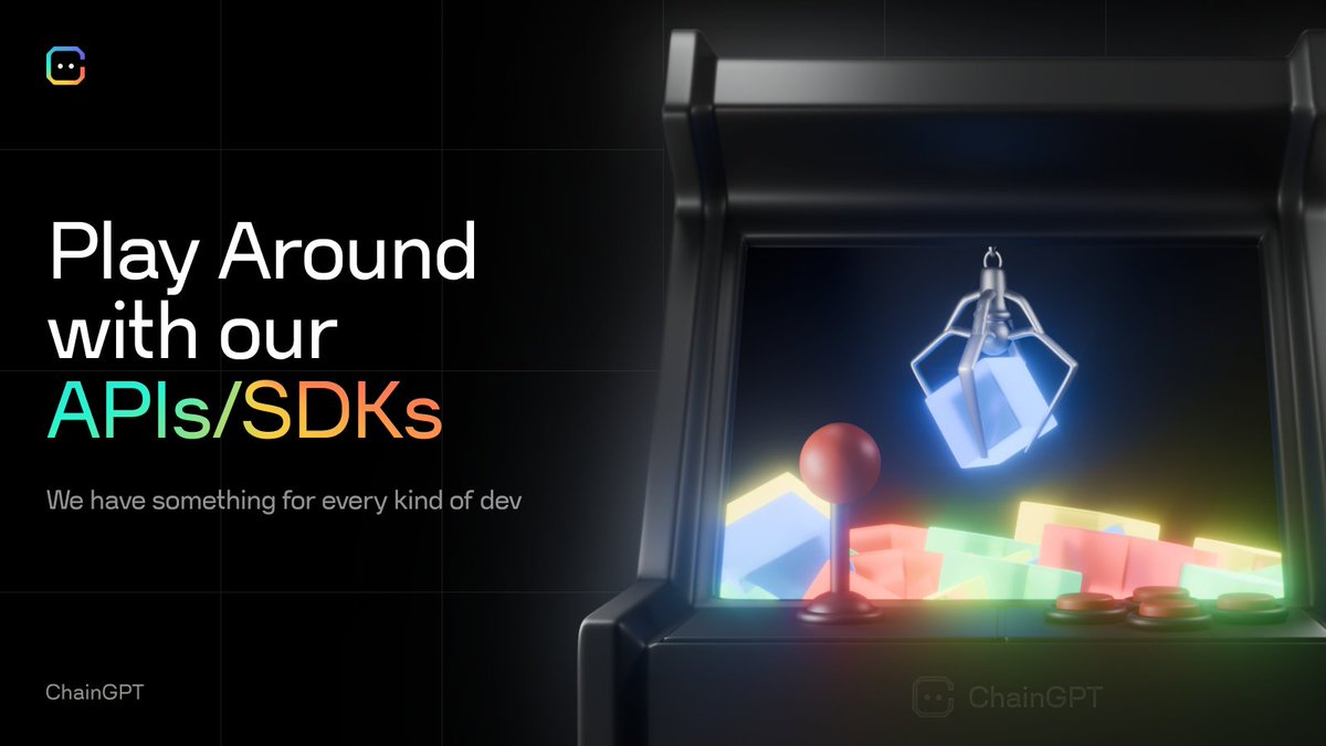 Chain_GPT's tweet image. From chatbots to NFT generators to full smart contract suites and much more! We’ve got everything a developer needs. 🤯

Each tool is built for fast integration, minimal setup, and instant results.

See dev-docs here: docs.chaingpt.org/dev-docs-b2b-s…