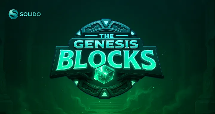 CrystaraMarkets's tweet photo. A new collection on the horizon... @SolidoMoney drops their GENESIS BLOCKs NFT Collection! ⚡️

This is the FIRST utility asset in the Solido Ecosystem!

Mint Details:
Supply: 963
Whitelist Sale: 2nd Dec 2PM UTC
Public Sale: 5th Dec 2PM UTC

Read about the drop:
https://t.co/vjSE5gx7Vx