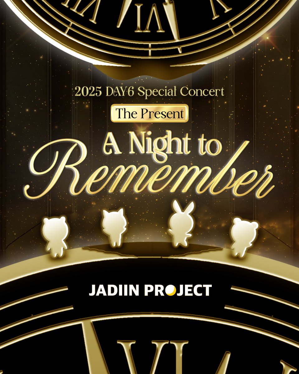 JaDiinProject's tweet image. JaDiinProject Proudly Present:

✨️Day6 "THE PRESENT" : A Night to Remember✨️

📆 : Sun, 21/12/2025  
⏰ : 14.00 - end
📍 : Melati Theatre - JIS Cilandak
💸 : 130k (Incl Fankit, Snack, Drink)
👕: Black, White, Silver, Gold 

1 Person = 1 RSVP
📎bit.ly/DAY6_THEPRESEN…