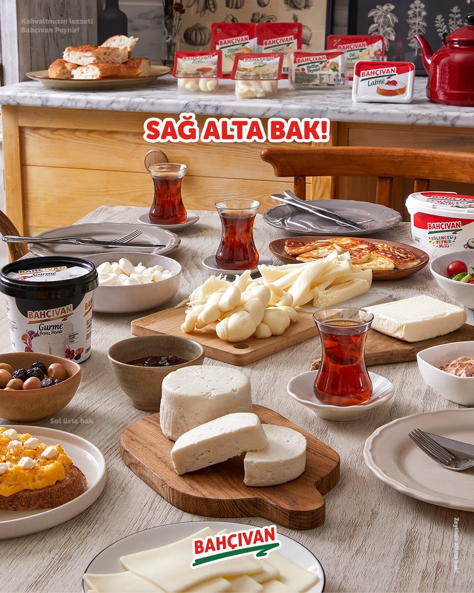 Yönergeleri takip et ve gizli mesajı keşfet! 👀

#BahçıvanPeynir #DoyaDoyaYenir