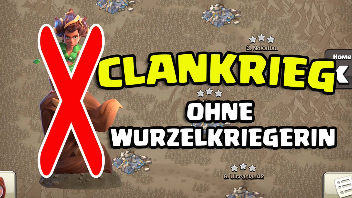 CLANKRIEG OHNE WURZELKRIEGERIN (Clash of Clans) youtu.be/QocpLlHLPx4?si… via <a href="/YouTube/">YouTube</a>