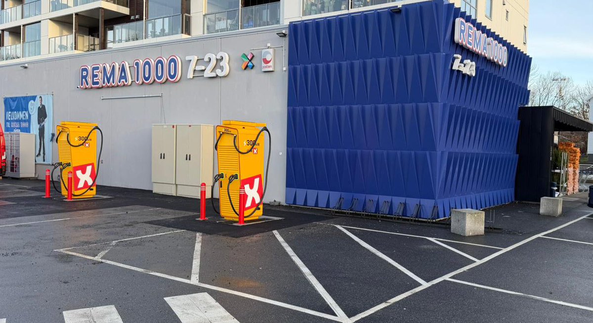 Uno-X ultrafast EV charging tweet media