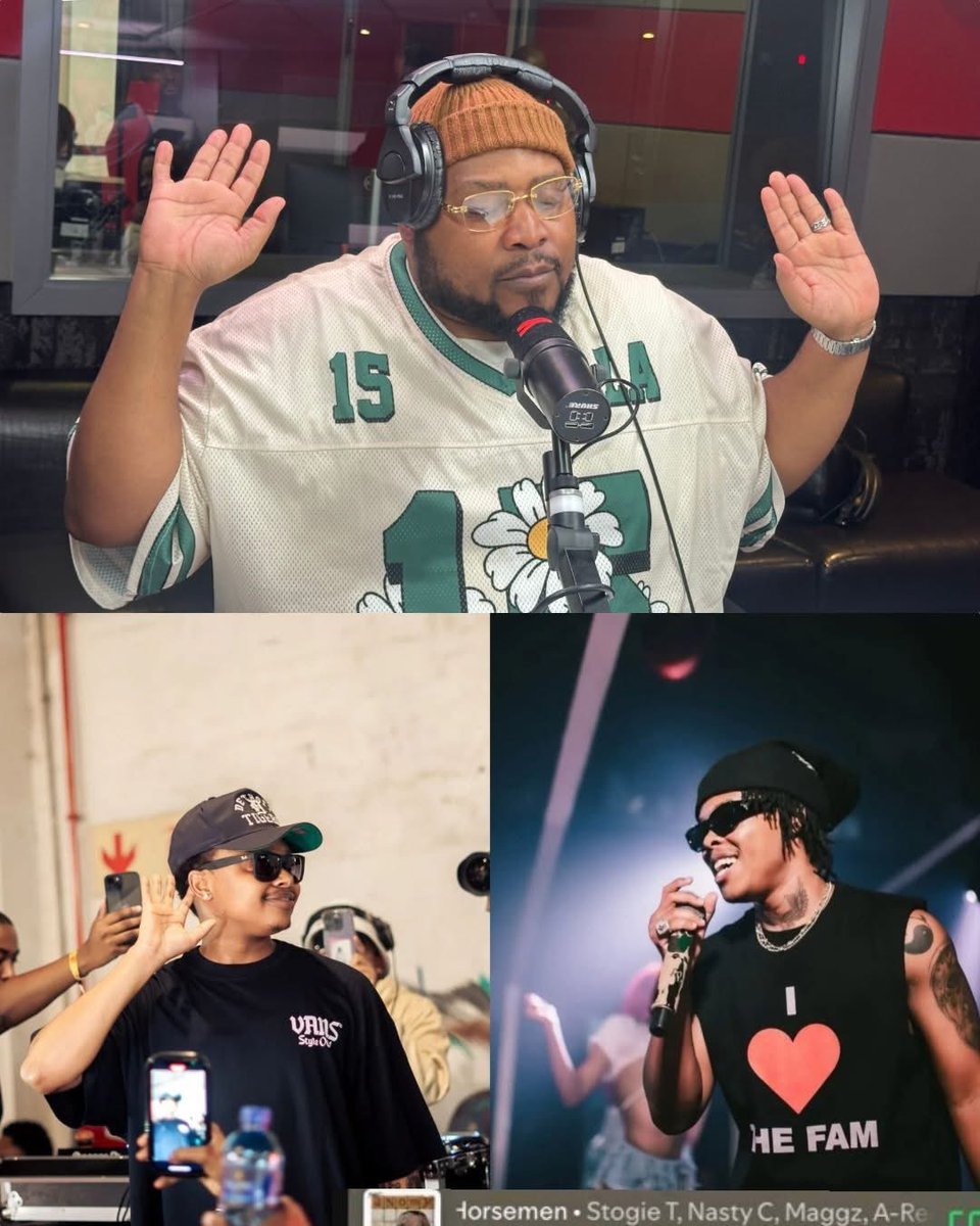 Grootman Stogie says he first sent the "Four Horsemen" track to Nasty to lay the hook and his verse before everybody else 

Later on, he decided to send the same song to AReece but without the Nasty C hook and verse, so AReece jumped on it without even knowing Nasty C already did