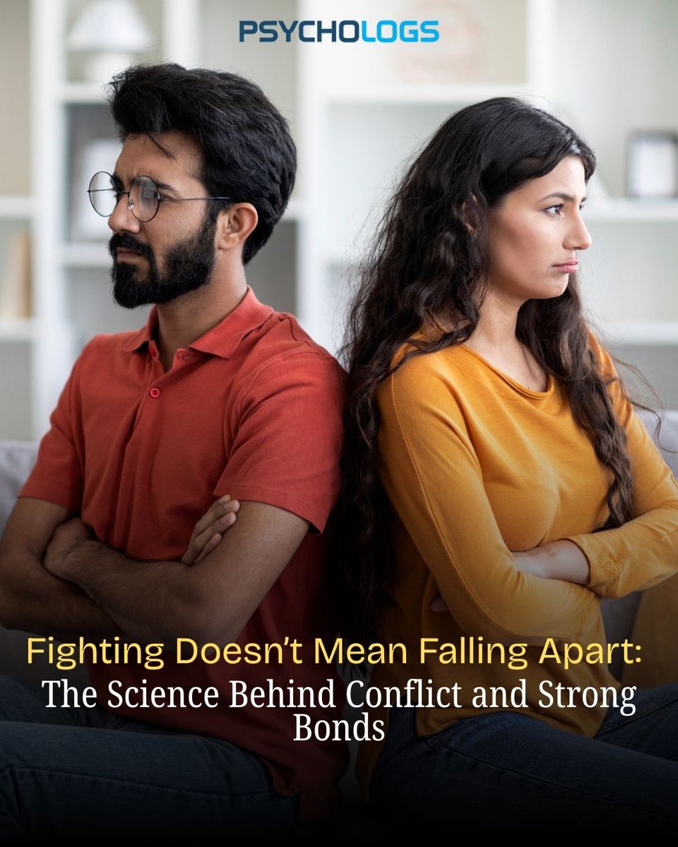 PsychologsIndia's tweet image. Conflicts don’t break strong relationships; silence does. Healthy arguments show emotional safety, secure attachment, and the courage to be real.

psychologs.com/fighting-doesn…

#RelationshipPsychology #AttachmentTheory #HealthyCommunication #EmotionalIntelligence #ConflictResolution