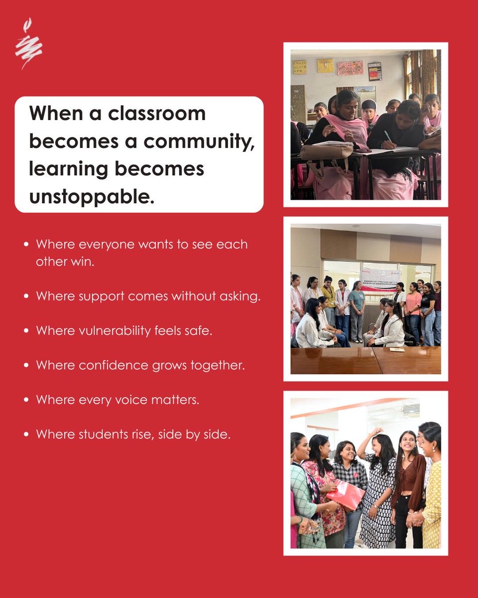 naandi_india's tweet image. Learning that lifts everyone is what Naandi Skills training classrooms are built for.

#SkillDevelopment #IndiasNewWorkforce #CommunityDriven #JobReadiness #Skilling #India