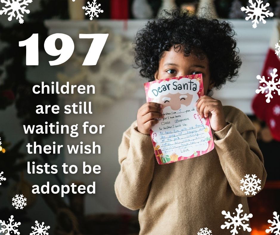 Hundreds of children who are receiving services through The Baby Fold have carefully written their Christmas wish lists, and 197 are still waiting for their lists to be adopted! 🎅💖

Visit thebabyfold.org/giving/christm… to fund or adopt a child's wish list!