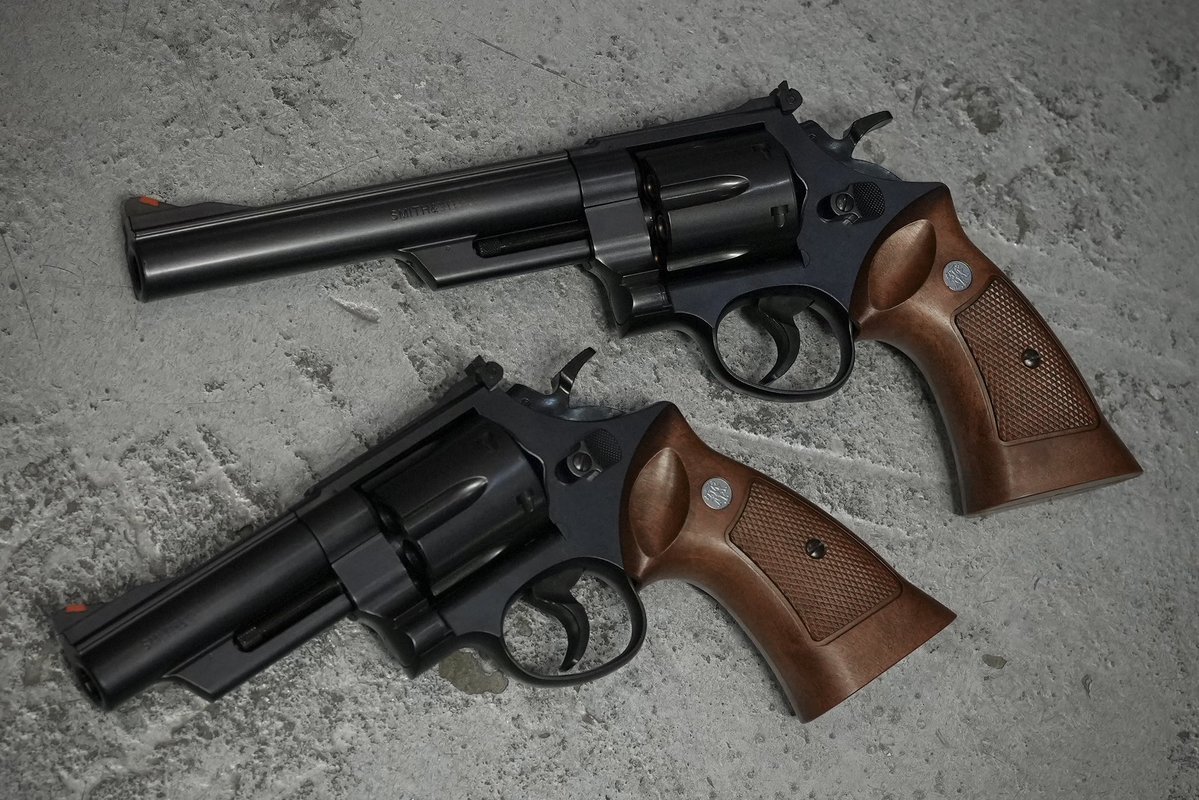 jkarmy_int's tweet image. Tokyo Marui Spring Power Air Revolver 
M29 .44 Revolver 

4” &amp;amp; 6.5” Model 

At JK !!! 

#tokyomarui #tm #spring #revolver