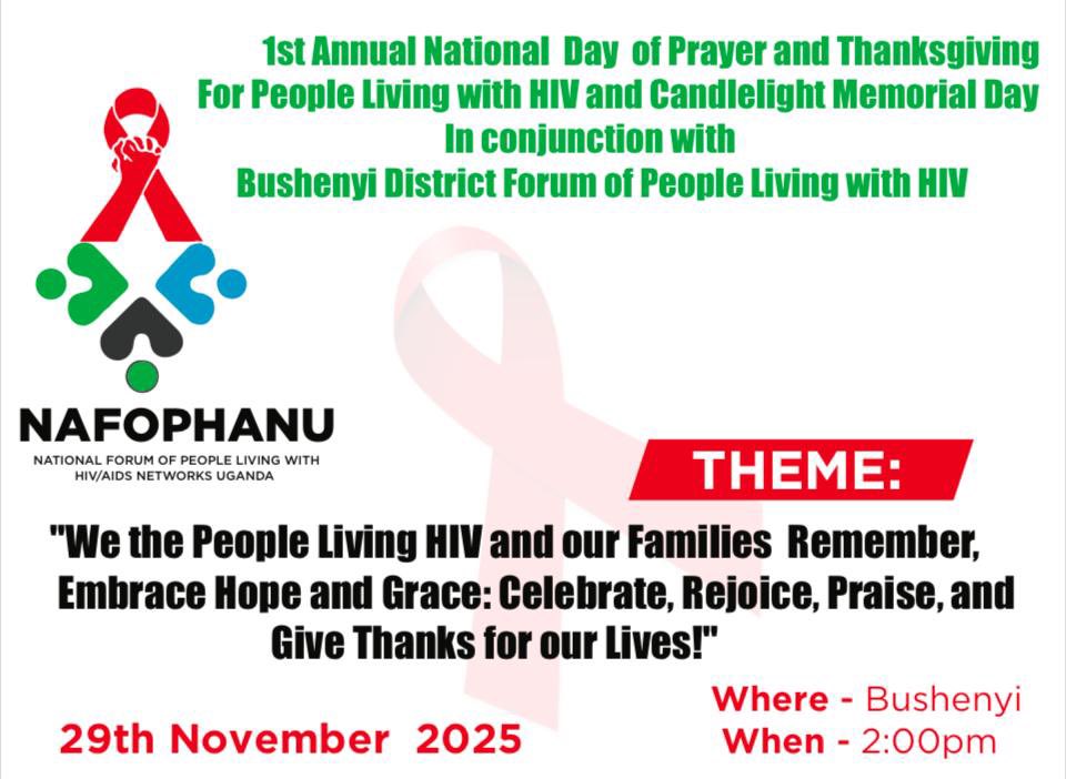 National Forum Of PLHIV Networks Uganda tweet media