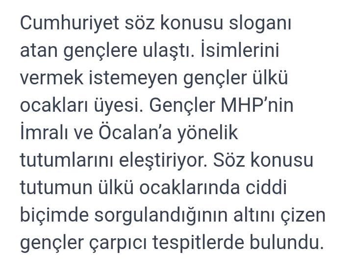 boraalptweet's tweet image. Haberin ne kadar yalan olduğu, kendisinden belli. Ülkücü düşmanı olan Cumhuriyet Gazetesi ne hikmetse işi gücü bırakıp Ülkücülere ulaşma işine başlamış. &quot;İsmini vermek istemeyen&quot; diye bir şey uydurup yazıp çizmiş. En azından &quot;onlar bize ulaştı&quot; deseydiniz de biraz inandırıcı…