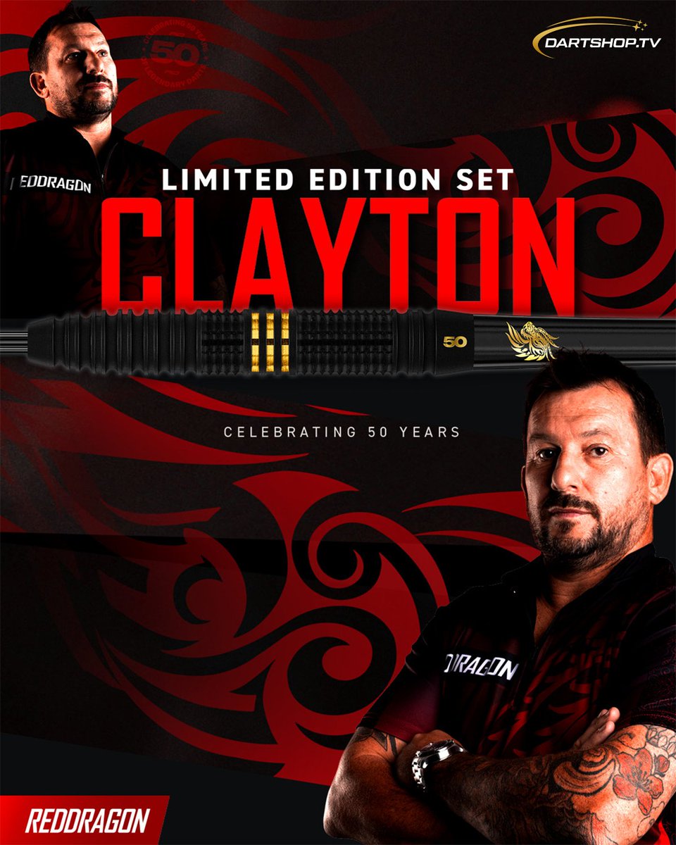 ModusDarts180's tweet image. GRAB A BLACK FRIDAY BARGAIN!

Limited Edition Red Dragon collection darts are now just £99 at DARTSHOP!

Get yourself a great deal here👇🏻

Luke Humphries:

dartshop.tv/products/luke-…

Jonny Clayton:

dartshop.tv/products/jonny…

Peter Wright:

dartshop.tv/products/peter…