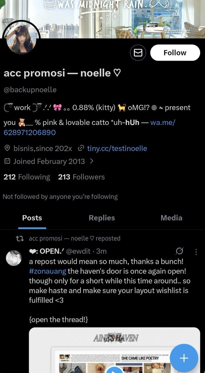 𐙚 aleena I joki tugas & proofread (TESTI 300++) tweet media