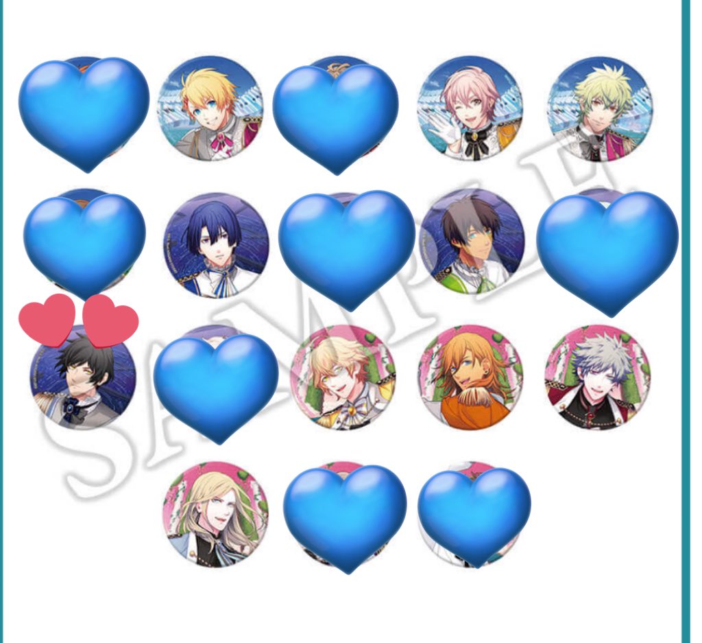 交換】うたプリ 15周年 WONDERLAND 缶バッジ ワンダーランド 譲） 真斗