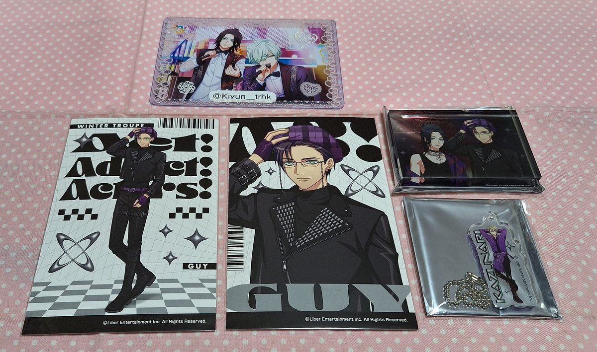 【交換】 Ａ３！　ＨＭＶ　等身　アクリルブロック　アクリルキーホルダー　イラストカード

譲
一成、ガイ、莇&amp;ガイ

求
同種→莇
※アクキーは同絵柄での交換希望

郵送希望
検索からも、お気軽にお声掛けください