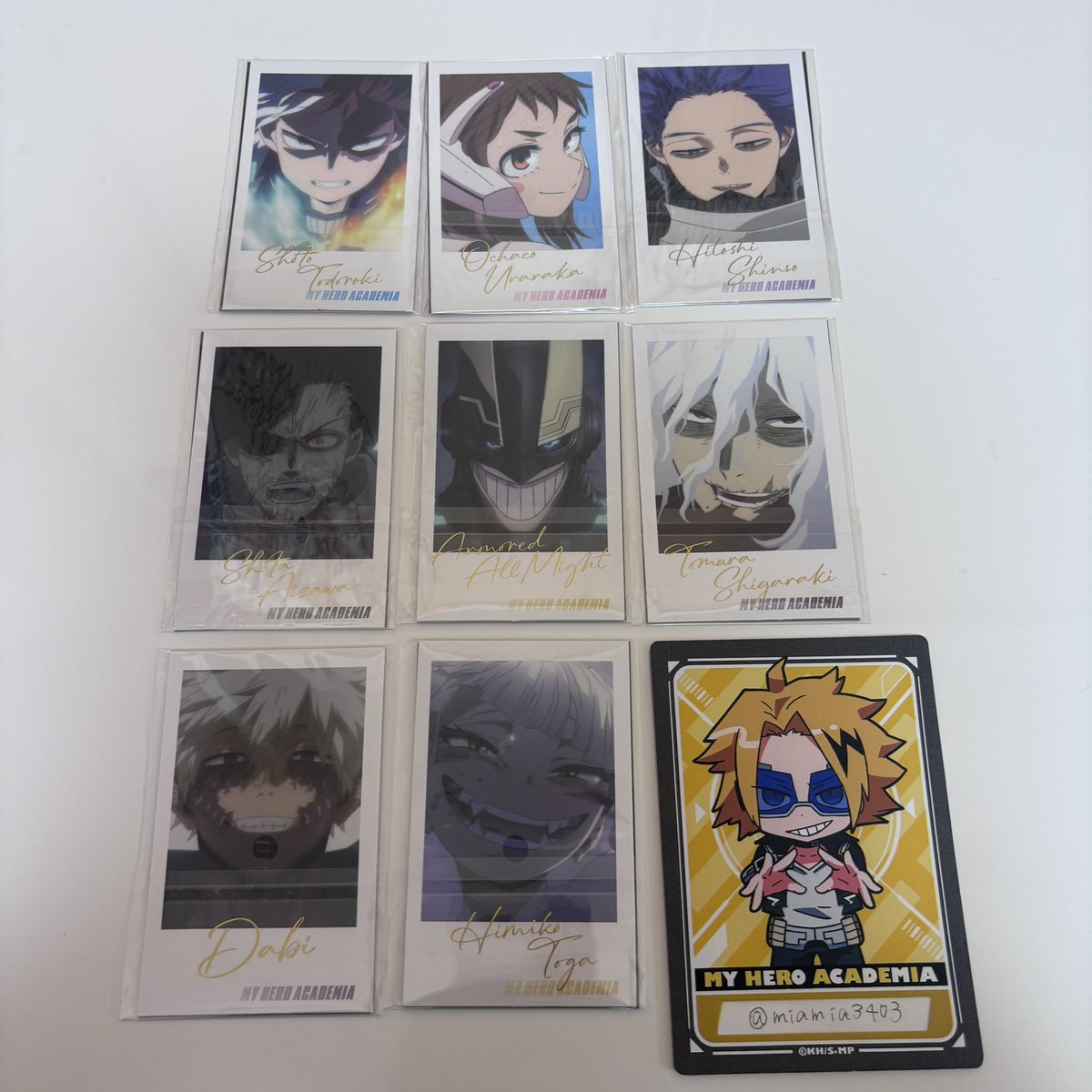 交換】僕のヒーローアカデミア ヒロアカ Wフォトカードコレクション