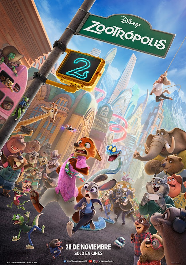 ESTRENOS 28/11/2025 
#Zootrópolis2 = 345
<a href="/DisneySpain/">Disney España</a> 
youtube.com/watch?v=io6Vfj…