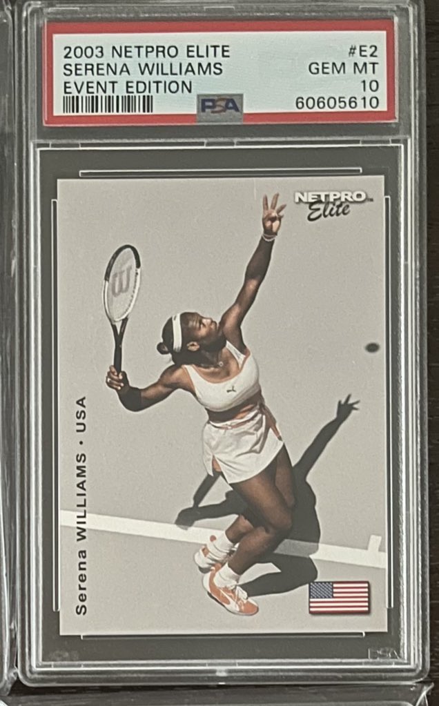 Prices drop. Rare Serena Event Edition PSA 10 rookie $89 shipped with tracking