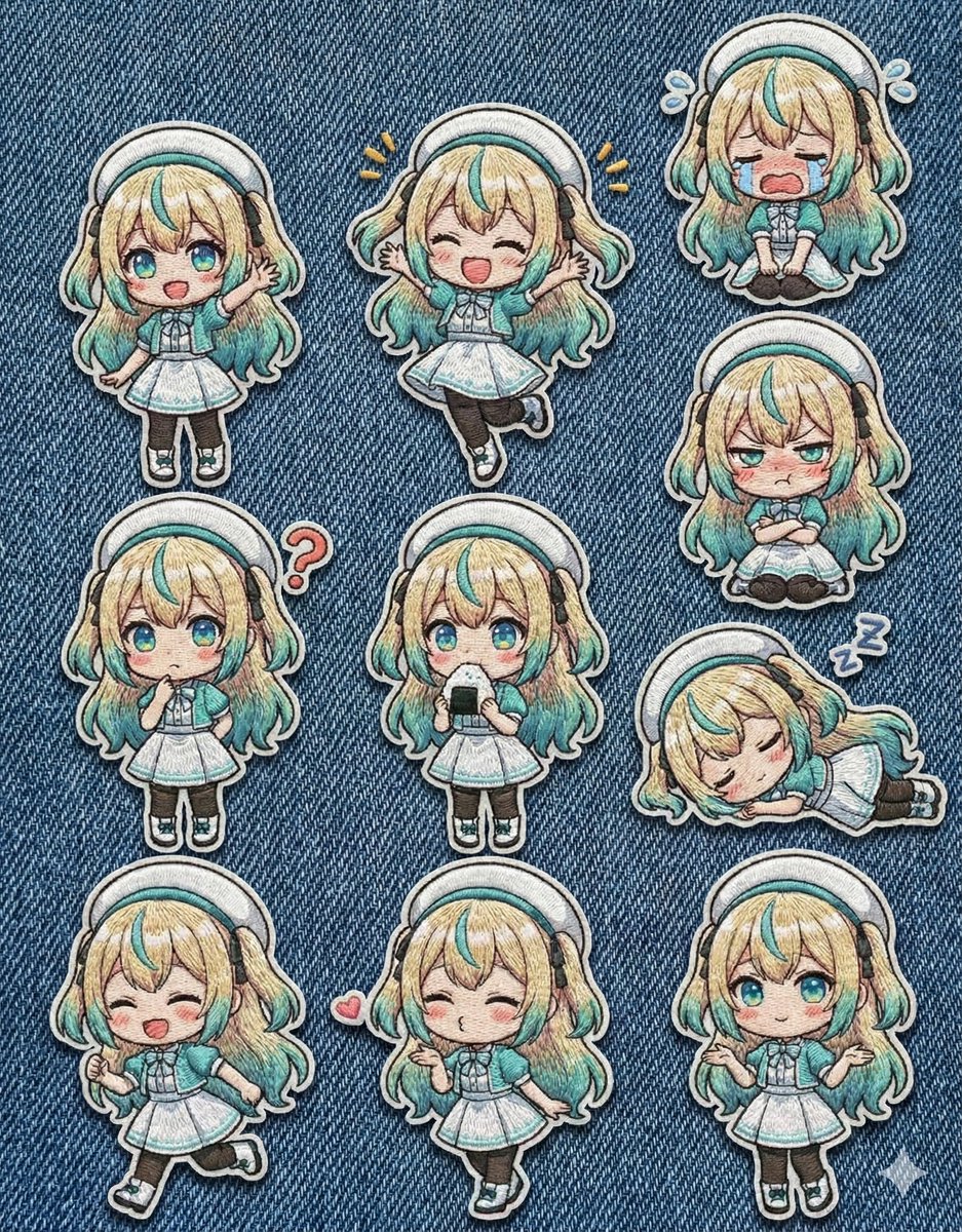 娘(5)が｢なつきちゃんのワッペンどこで買えるの！？｣と色めきたってい