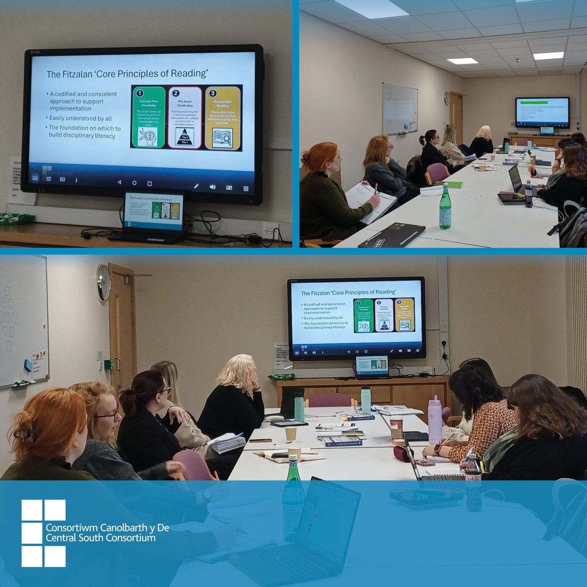 CSC_PLSupport's tweet image. Diolch i bawb a ddaeth i&apos;r Digwyddiad Cydlynwyr Llythrennedd Uwchradd, a diolch arbennig i Fitzalan am rannu eu dull llythrennedd disgyblaethol! Bu llawer o drafodaethau dylanwadol.