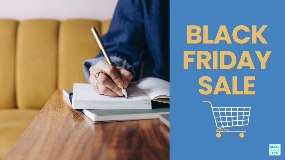 ClassTechTips's tweet image. 🎉 Black Friday finds for your classroom!

Skip the endless scrolling and explore my curated Amazon collections:

💻 EdTech tools I love
📚 Teacher must-haves
🎨 Creative learning resources

🛒 Shop smart this #BlackFriday:  classtechtips.com/amazon