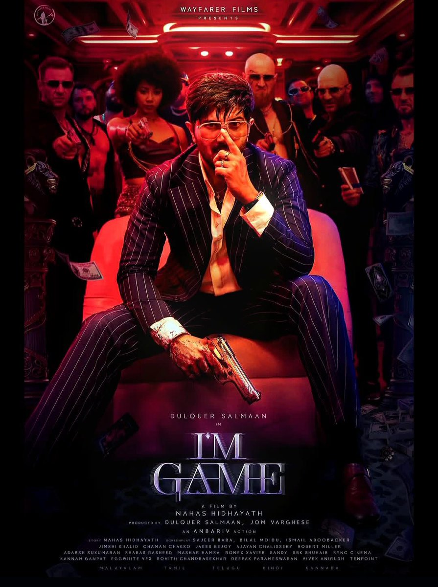 KeralaTrends2's tweet photo. #ImGame First Look Poster 🦾🔥

#DulquerSalmaan https://t.co/z29QXfs36o