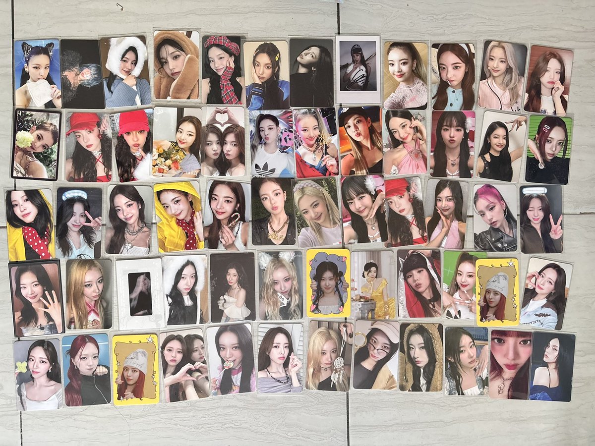 ihugitzy's tweet photo. wts itzy photocards
📌indonesia, 🍊 can
my pretty own collection drop cleanrance, makesure all of them good condition🥰 price 1250$usd for 135 cards
✈️can shipping ww, wise, paypal⭕️

예지 리아 류진 채령 유나 yeji lia ryujin yuna chaeryeong 있지 양도 ph thai usa https://t.co/6LfOsH3D8m
