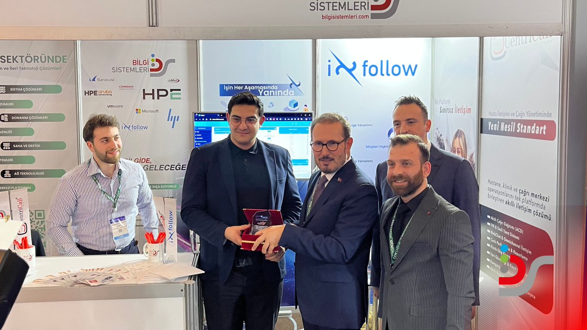 B_Sistemleri's tweet photo. HIMSS Eurasia Health Tech 2025 kapsamında, sağlık bilişimi alanındaki çalışmalarımıza yönelik takdirlerini ifade eden T.C. Sağlık Bakan Yardımcısı Dr. Şuayip Birinci beyefendiden plaketimizi teslim aldık.

Bilgi Sistemleri olarak, Türkiye’nin dijital sağlık dönüşümüne katkı sunan çözümler geliştirmeye devam ediyor; sektörün geleceğini şekillendiren bu önemli platformda yer almaktan gurur duyuyoruz. 

Sağlık teknolojilerinde yenilikçi, entegre ve sürdürülebilir çözümler üretme misyonumuzla çalışmalarımızı aralıksız sürdüreceğiz.

@suayipbirinci 

#HIMSSEurasia #BilgiSistemleri #DigitalHealth #HealthTech #HealthcareInnovation #DijitalSağlık #SmartHospital
