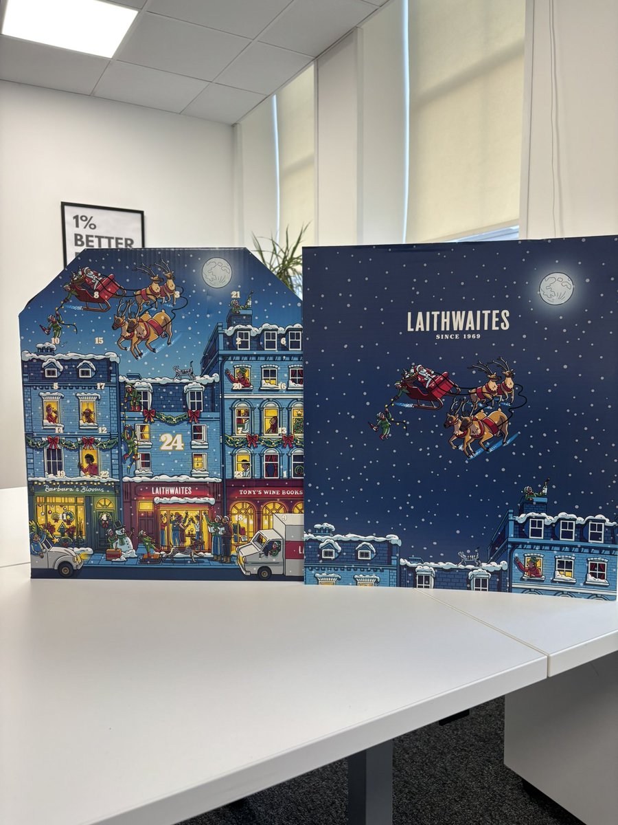 BeaumontRecover's tweet photo. Massive thank you to our friends at Harwood &amp; Co for their lovely Christmas advent calendar. 🍾🍷 https://t.co/ShAXMJFtVT