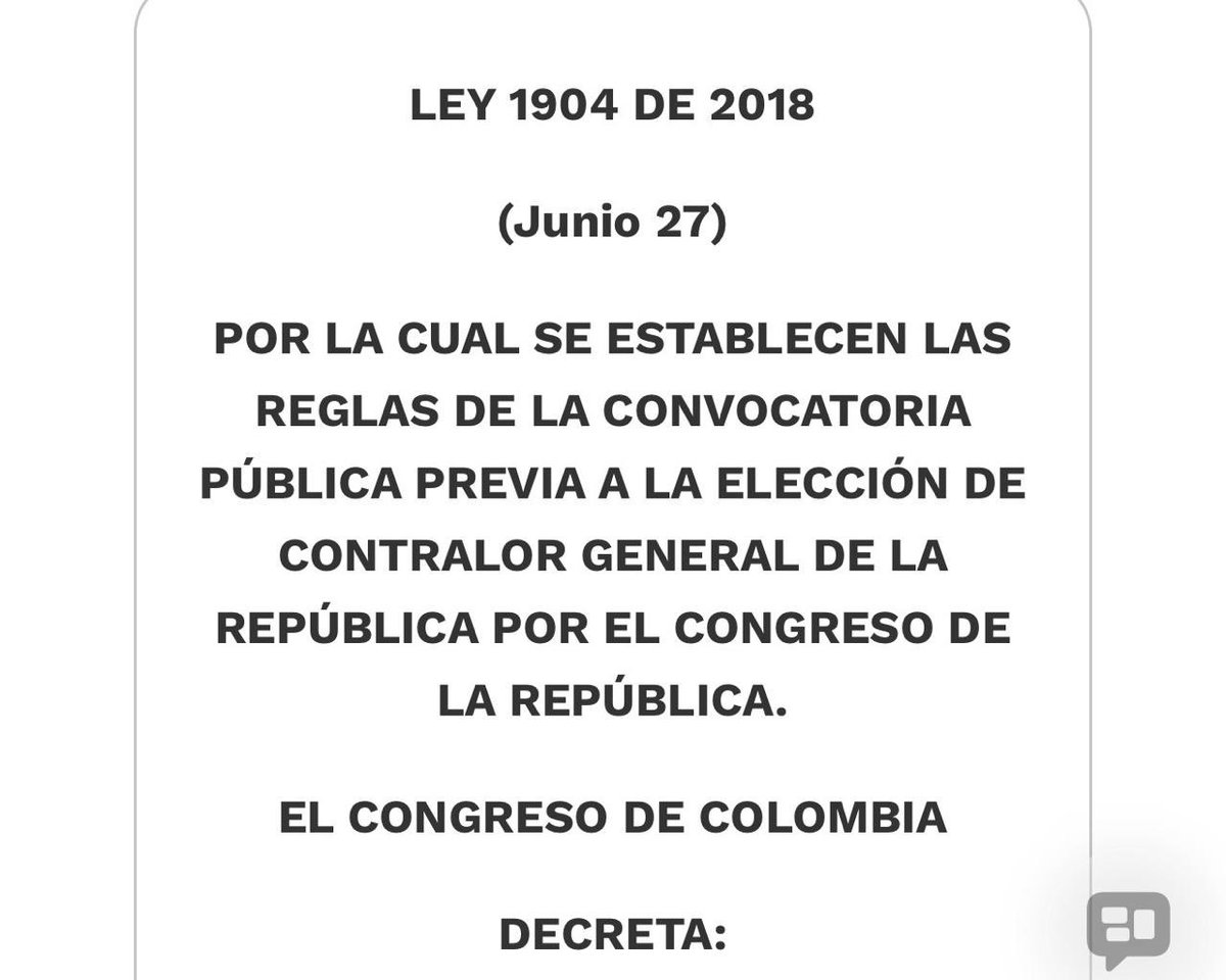 La Ley 1904 de 2018 —que ellos mismos citan— establece que, mientras el Congreso reglamenta los demás concursos, la elección se aplica por analogía.

La aplicaron felizmente para elegir Secretario…

Pero cuando toca elegir Contralor —una figura que debe vigilar al alcalde—