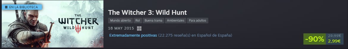 Uno de los mejores juegos que he jugado en mi vida está a tan solo 3€ en Steam. Por si alguien está interesado.