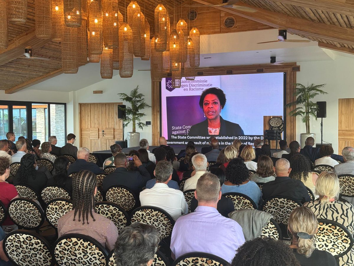 Op uitnodiging van de #NCDR richtte commissievoorzitter Joyce Sylvester zich gisteren digitaal tot de aanwezigen van de Najaarsconferentie #Bonaire. Over #rechtvaardige dienstverlening voor álle inwoners van Nederland en onze kosteloze #Discriminatietoets: ap.lc/auXka