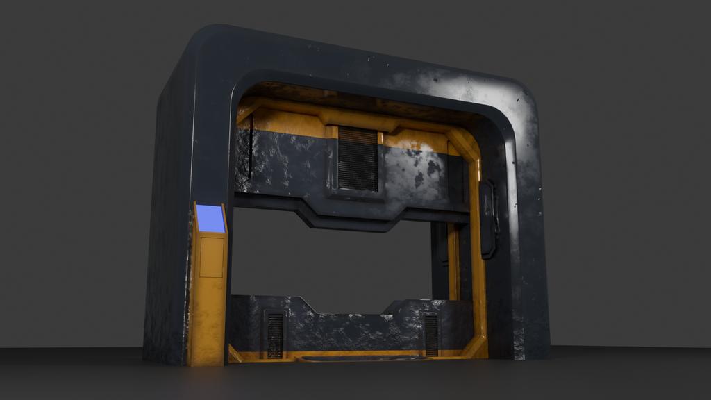 ProjectXDefense's tweet photo. Airlock sci-fi doors
Current progress:
Modeling: 95%
Materials: 60%
Textures: 0%
Decals: 0%
Game-ready optimization: 0%

#blender3d #b3d #IndieGameDev #3dmodeling #gameassets #gamedev https://t.co/QjO2O9ksPz