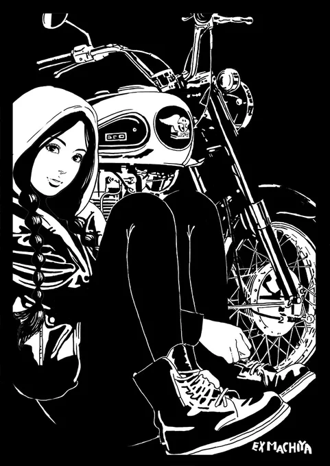 #ブラックフライデーなのでブラックの作品をあげる 
