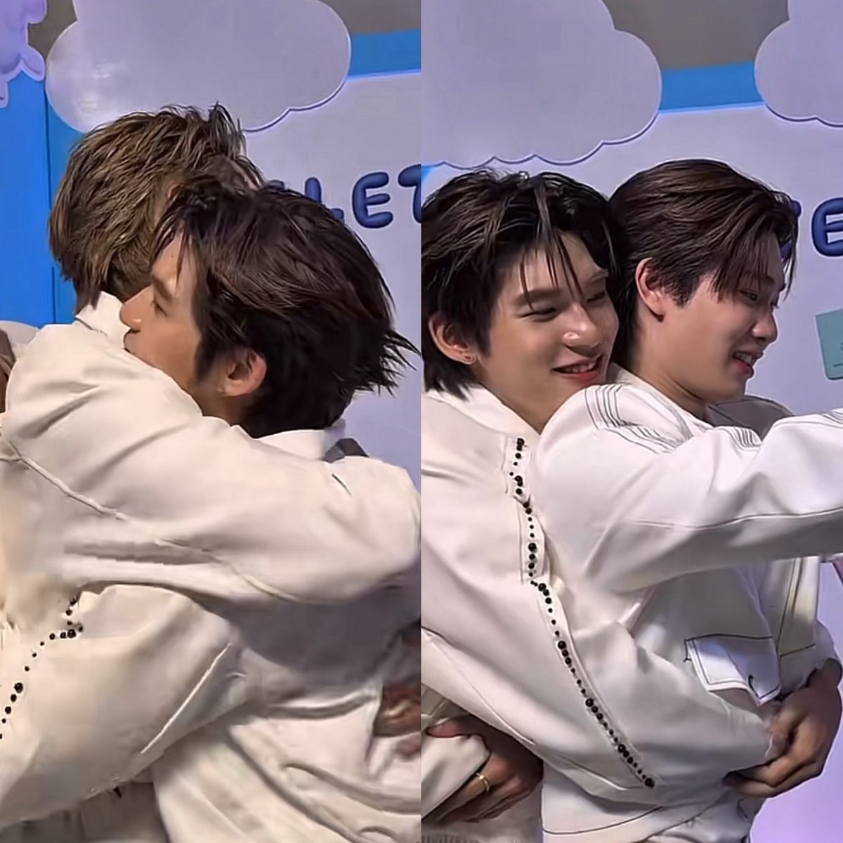 2T_PaYim_DadTor's tweet image. ตี๋ตี๋รักปาป้ากับแดดดี๊มากเลยน้าาา 🫶 กอดแน่นมากเลยอะ

#TutorYim #TutorKrp #mynameis_yim #MyPlaneTT #MyAlienz #twnpich