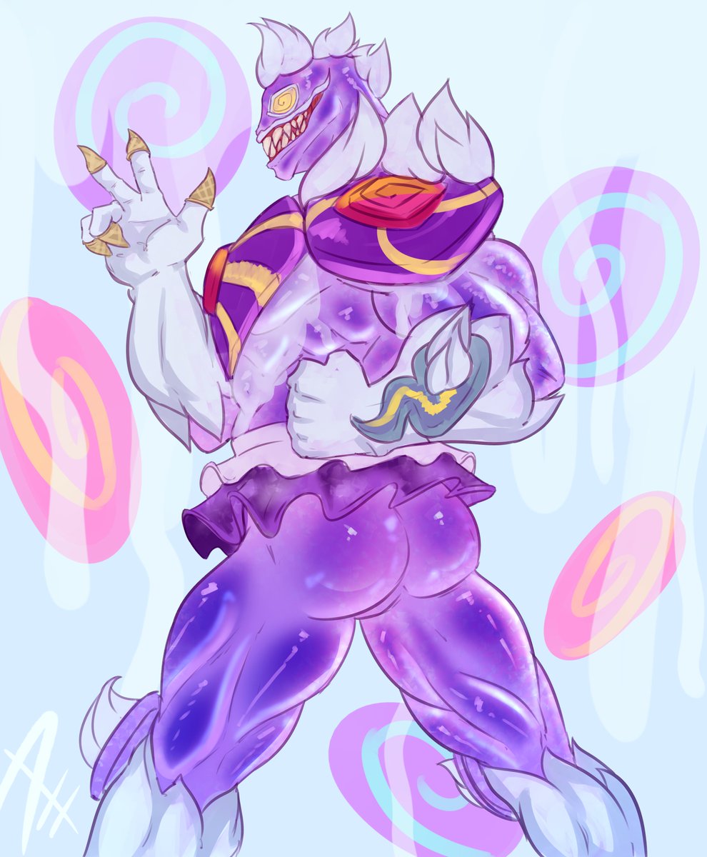 AlexDeHell's tweet image. Gummnom #venom #fanart #MarvelRivalsfanart