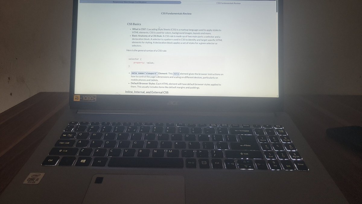 MNattrikr's tweet image. We are so back
When life throws you lemons ,,add salt and enjoy🤣
Reviewed everything about CSS up to this point{CSS specificity, different types of Combinators etc}
Day 23
#100daysofcode #CSS #cssflexbox #CodingJourney