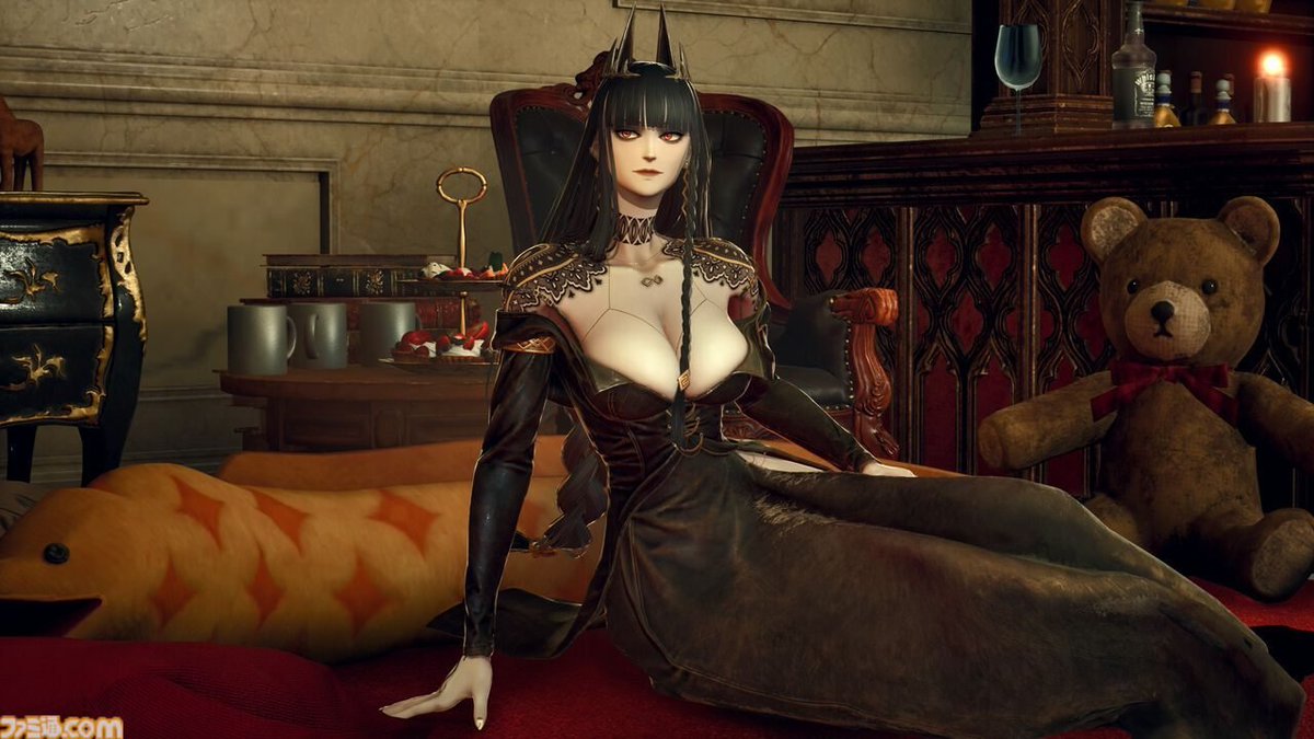 SiKthYEXP's tweet image. New CodeVein 2 Screenshots Showcasing the bathing scene and from what looks like a another new characters reveal Iris Magmel, Yadoviga
