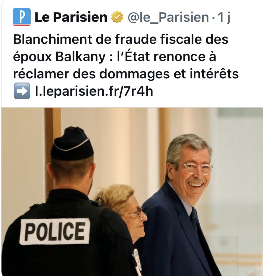 C’est vrai qu’ils sont souriants faut renoncer. Leur avocat pour te défendre c’est mieux que Mike Tyson. Quand la justice n’est pas là les Balkany dansent.