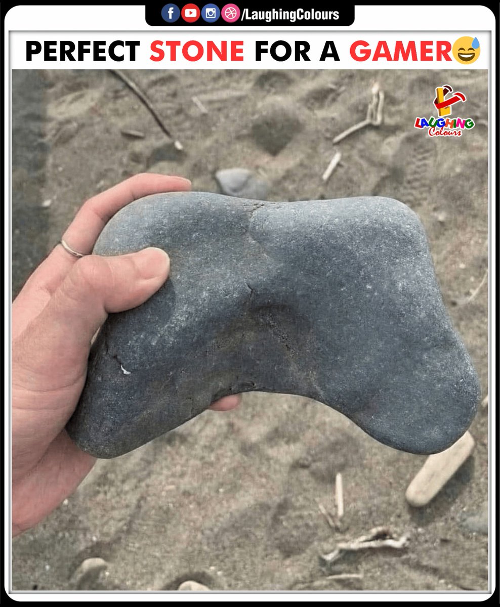 LaughingColours's tweet image. Gamer finds natural controller 😂

#FunnyPost #GamerLife #RelatableHumor #ViralPic #LOL #InternetFinds