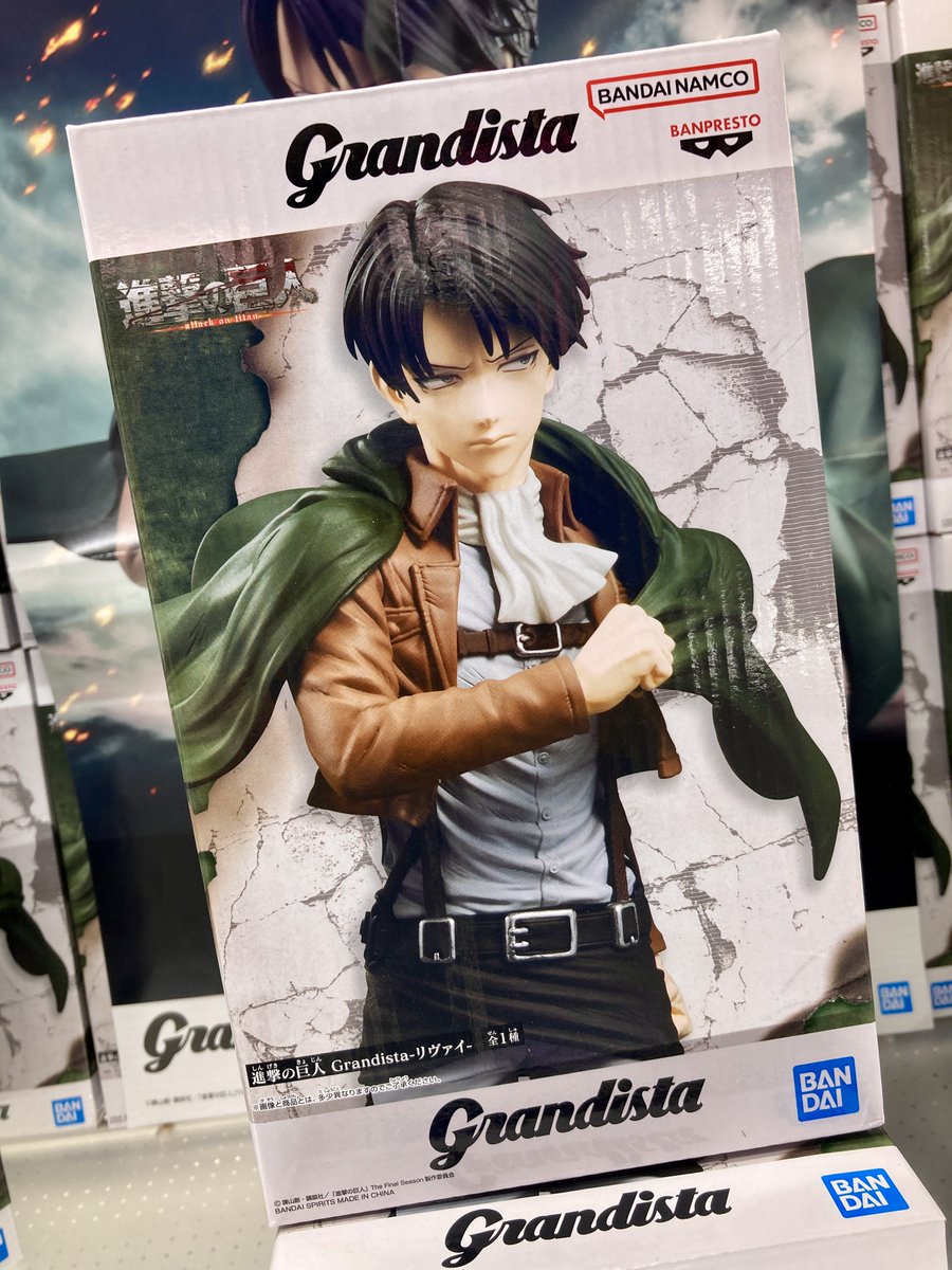 進撃の巨人 Grandista-リヴァイ- 2025年11月発売最 進撃の巨人Grandista リヴァイ・アッカーマン