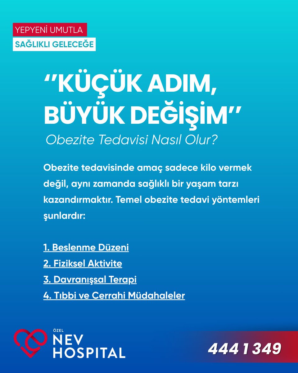 Daha detaylı bilgi için ‘’Obezite Nedir?’’ başlıklı blog yazımızı okuyabilirsiniz.

nevhospital.com.tr/blog-obezite-n…